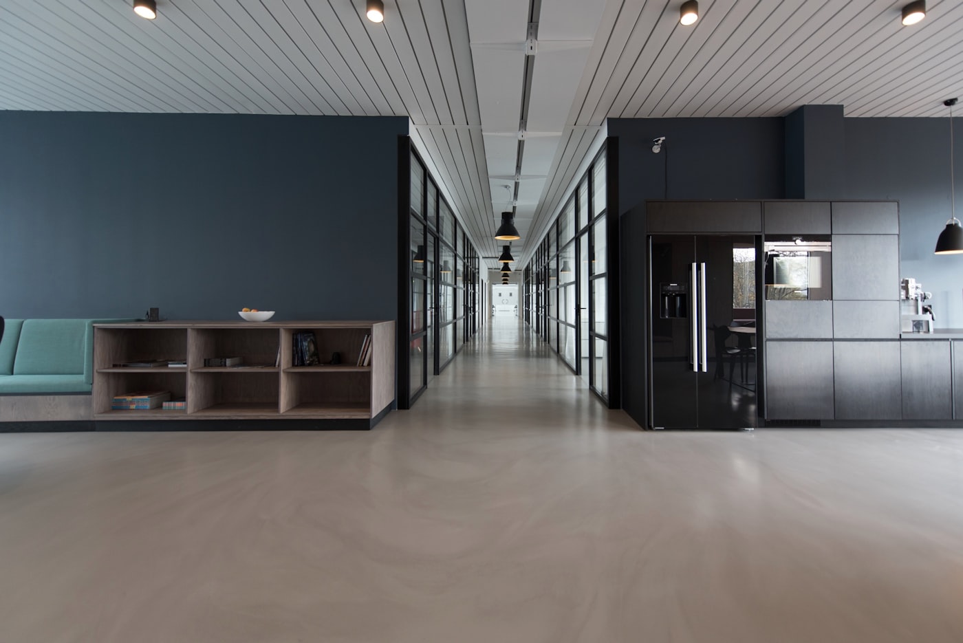 A modern coworking office